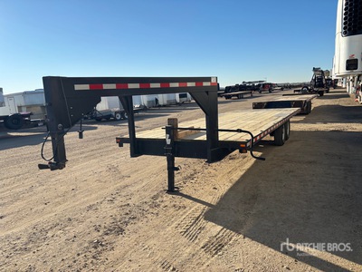 2022 Grazier 26 ft T/A Flatbed Trailer