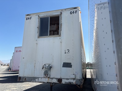 1970 42 ft x 102 in T/A Site Storage Remolque de furgoneta