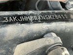 General Appearance with Frame Stamp Serial Number/VIN Photo
