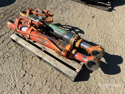 Quantity of (2) Hydraulic Cylinder - Fits John Deere, Hitachi