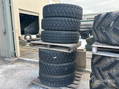 Quantity of (6) 295/80R22.5 Tires (Unused)