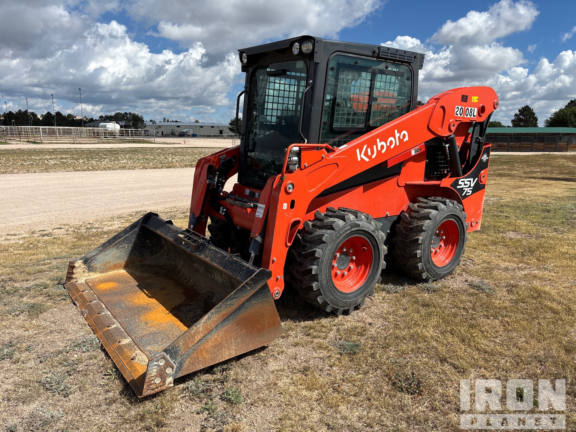 2023 Kubota SSV75 Two-Speed High Flow Skid Steer Loader