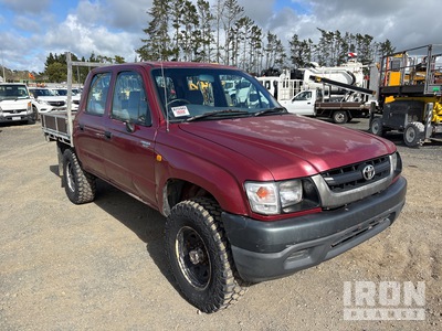 2001 Toyota Hilux 3.0D 4WD D/C 5M 4x4 Dual Cab Pickup