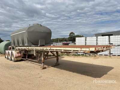 1997 Freighter Tri/A 12,000 Litre B-Double Lead Fuel Trailer