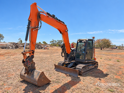 2020 Hitachi ZX85USB-5A Rupsgraafmachine