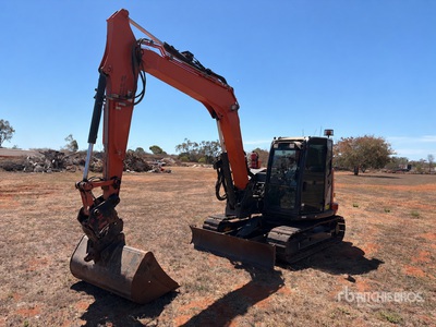 2020 Hitachi ZX85USB-5A Escavatore cingolato