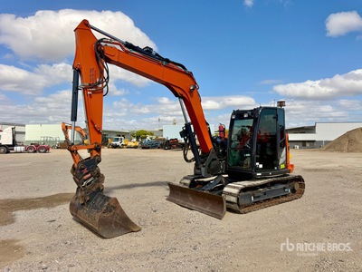 2021 Hitachi ZX85USB-5A Tracked Excavator