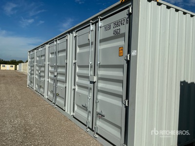 2026 40 ft High Cube Multi-Door Contenedor de almacenamiento