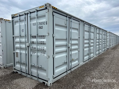 2026 40 ft High Cube Multi-Door Contenedor de almacenamiento