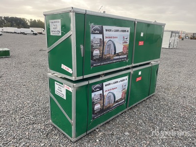 Quantity of (2) 2026 Suihe S408020R-300gPE 40 ft x 80 ft x 20 ft Magazzino (Unused)