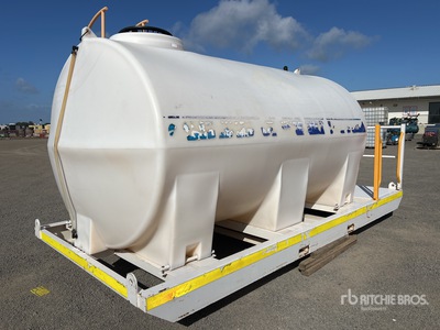 10000 L Skid Mounted Poly Water خزان