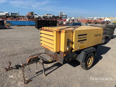 2003 Atlas Copco XAS 96 Mobile 16.7 L Air Compressor