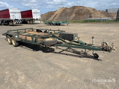 2005 Custom Built 4.6 m Bogie/A Remorque pour équipement