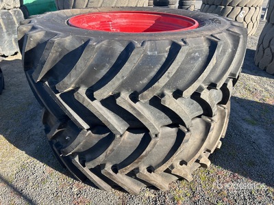 Quantity of (2) 650/65R42 Tires
