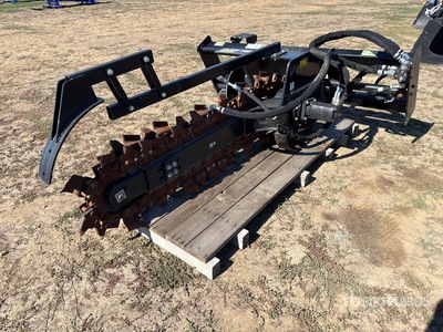 2012 Cat T93 68 in Skid Steer Trencher - Fits Cat