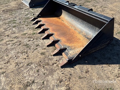 John Deere AT321181 84 in General Purpose Skid Steer Bucket - Fits John Deere