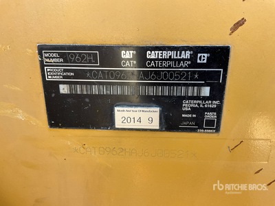 2010 Cat 962H Wheel Loader