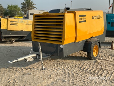 2012 Atlas Copco XATS800 Mobile Air Compressor