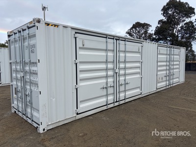 40 ft High Cube Multi-Door Storage Container