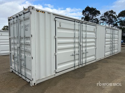 40 ft High Cube Multi-Door Storage Container