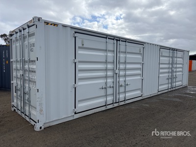 40 ft High Cube Multi-Door Storage Container