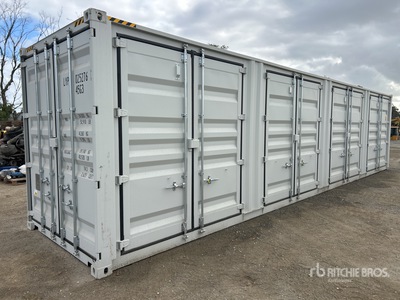 40 ft High Cube Multi-Door Storage Container