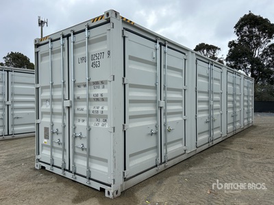 40 ft High Cube Multi-Door Storage Container