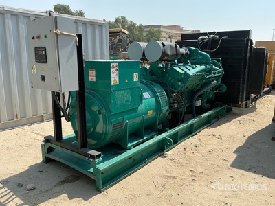2011 Stamford 1250 kVA Skid-Mounted Generator Set