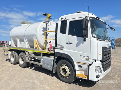 2022 UD GW26460KAA 6x4 14,000 L Water Truck