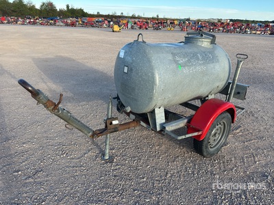 ECIM CITA075 S/A Citerne A Eau 1 Essieu Remolque de tanque de agua