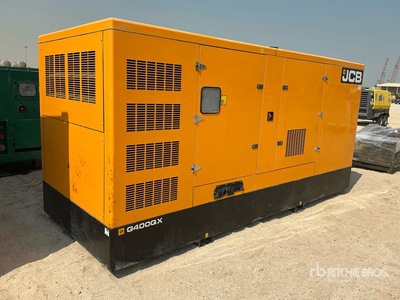 2020 JCB G400QX 350 kVA Skid-Mounted Generator Set