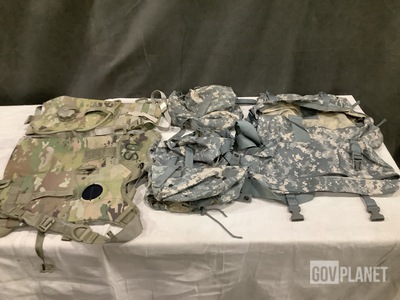 (59) Hydration System Carriers, (55) Sustainment Pouches & Assorted Items