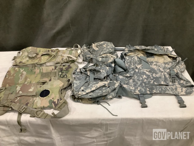 (59) Hydration System Carriers, (55) Sustainment Pouches & Assorted Items