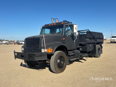 1992 International SA 495 4x2 Plow Camion chasse-neige