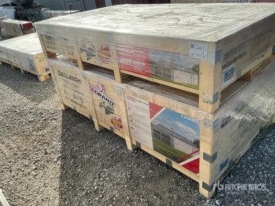 2026 SDL2533DGMS Double Garage Metal Abri (Unused)