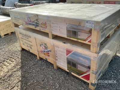 2026 SDL2533DGMS Double Garage Metal Abri (Unused)