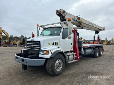 Terex BT4792 50000 lb Straight Boom on 2008 Sterling L7500 4x2 Crane Truck