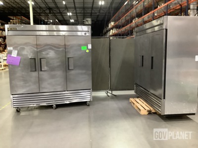 (2) True Manufacturing T-72 Reach-In Refrigerators