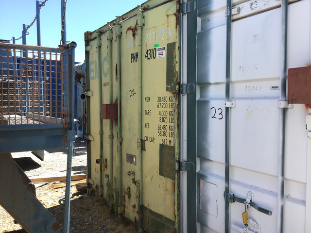 40&rsquo; Storage Container
