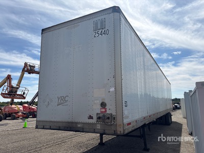 2007 Trailmobile 53 ft x 102 in T/A Semi-remorque fourgon
