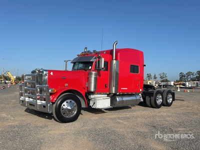 2005 Peterbilt 379 6x4 Ciągnik siodłowy T/A z kabiną sypialną
