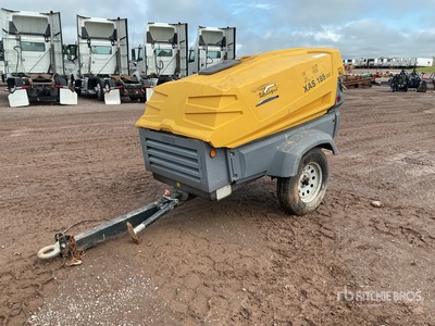 2015 Atlas Copco XAS185CD7 185 cfm Mobile Compresor de aire