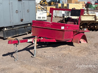 6 ft S/A Electric Pipe Threading Machine Remolque Portamaquinaria (Inoperable)