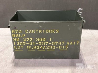 (65) M2A1 Ammo Cans - For 5.56mm