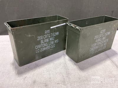 (105) M19A1 Ammo Cans - For 7.62mm