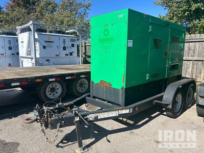 2018 MQ Power DCA70SSIU4FSG 70 kVA Mobile Generator Set