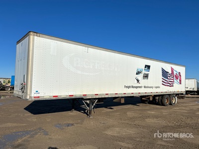 2011 Vanguard 53 ft x 102 in T/A Van Trailer