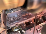 Engine with Emission Label