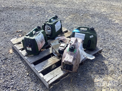 (4) Assorted Portable Generator Sets