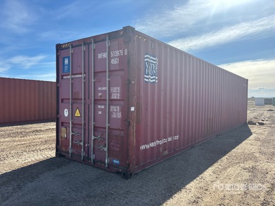 2012 40 ft High Cube Storage Container